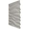 Ekena Millwork 19 5/8in. W x 19 5/8in. H Serina EnduraWall Decorative 3D Wall Panel Covers 2.67 Sq. Ft. WP20X20SRISG - alternate 2